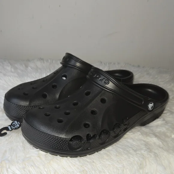 CROCS Baya Clog Black Slip-On  Men\'s Size US  11 CROCS Baya Clog Slip On Clogs Shoes BLACK Unisex ^ Men main image 2